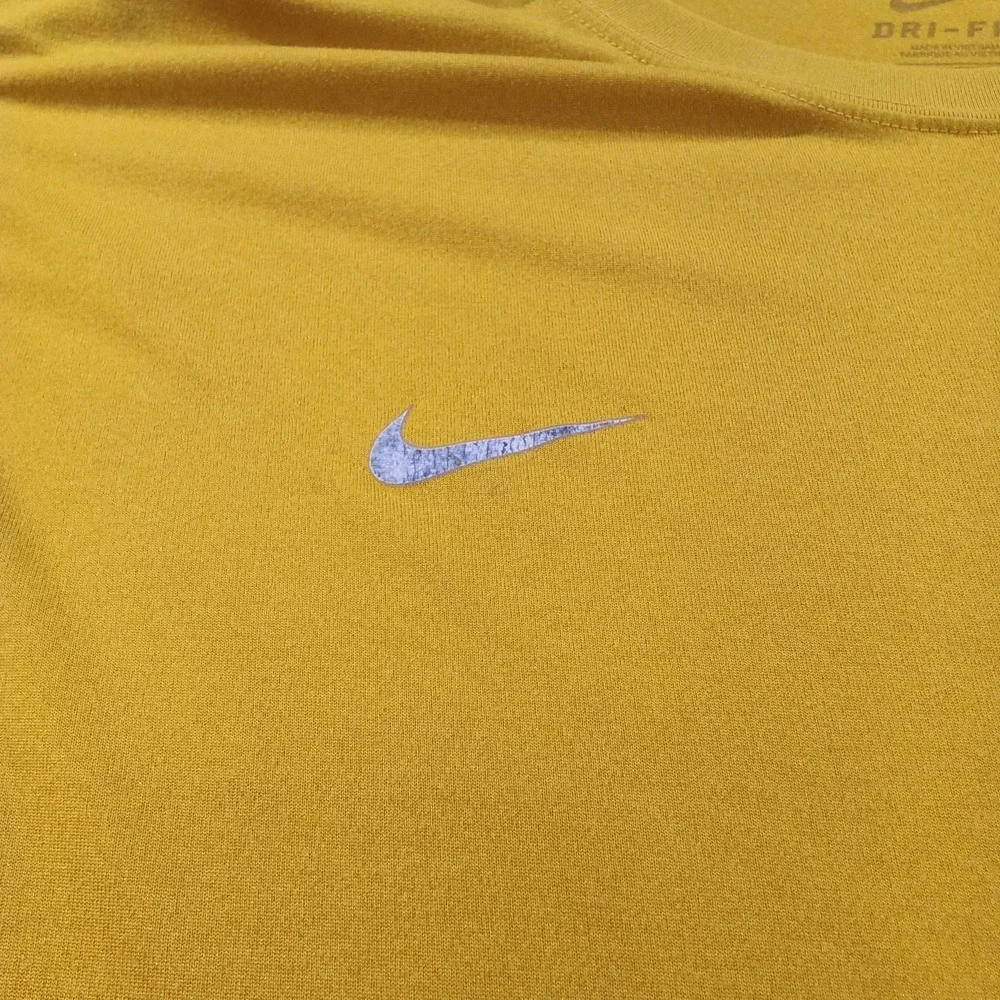 Nike Mizzou Tigers‎ Dri-Fit Long Sleeve Shirt Yellow Men's XL Good